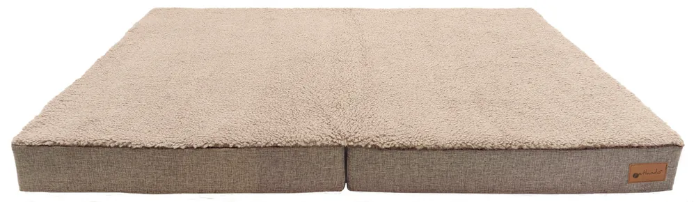 Zertifiziert Petlando Matte Merano Ortho Large 120 x 72 Centimeter Tobacco Hundeschlafplatz